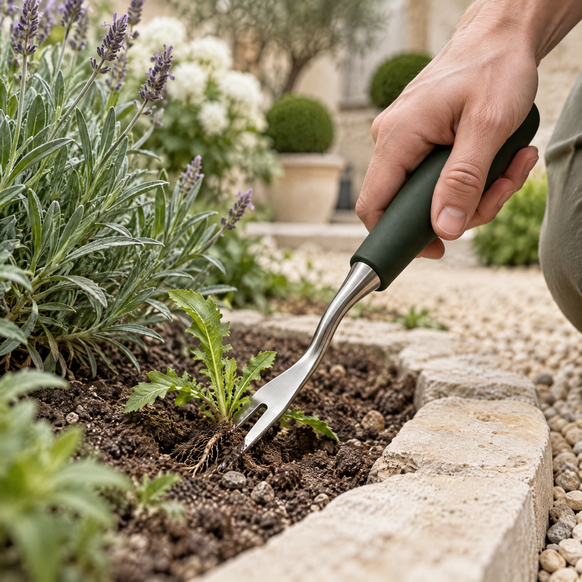 Alvremont™ Stainless Steel Hand Weeding Fork