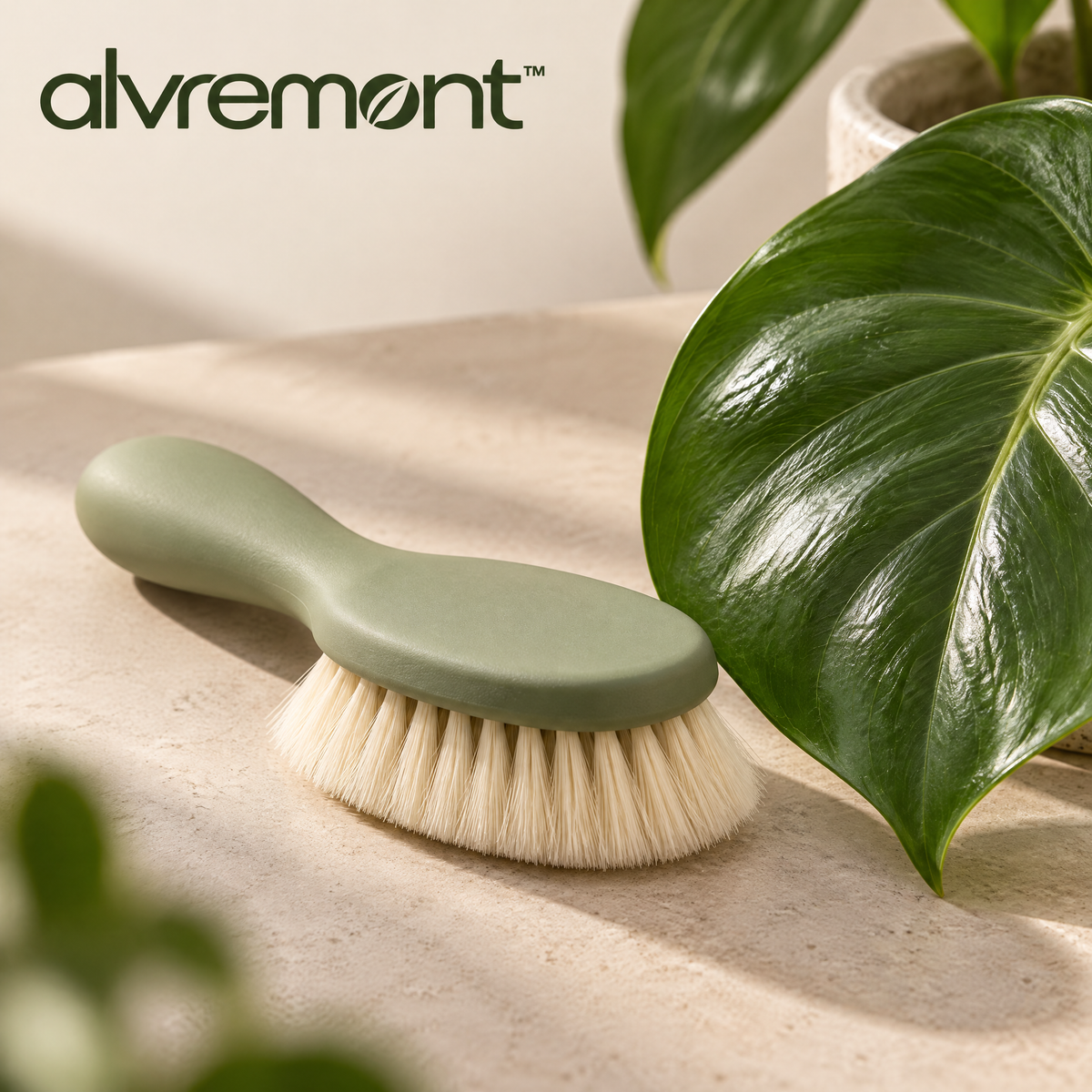 Alvremont™ Soft-Bristle Plant Care Brush
