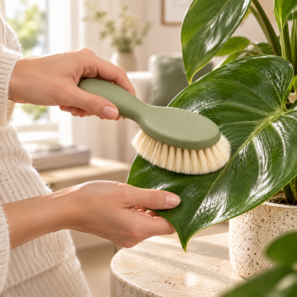 Alvremont™ Soft-Bristle Plant Care Brush