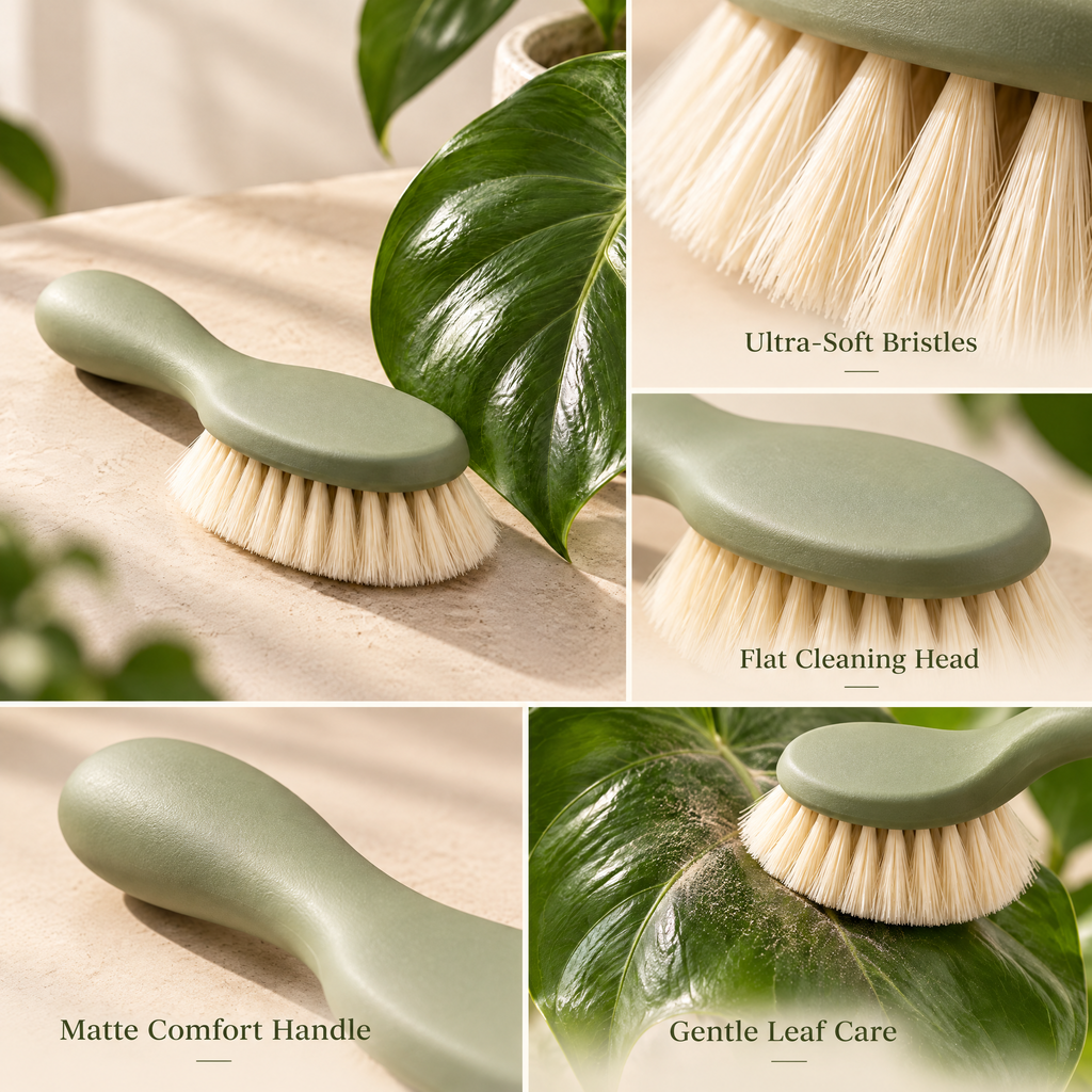 Alvremont™ Soft-Bristle Plant Care Brush