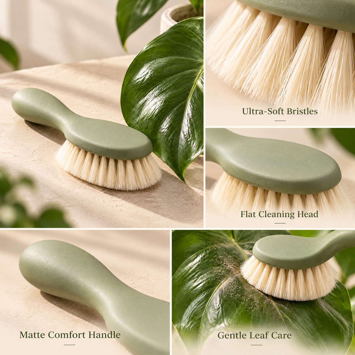 Alvremont™ Soft-Bristle Plant Care Brush