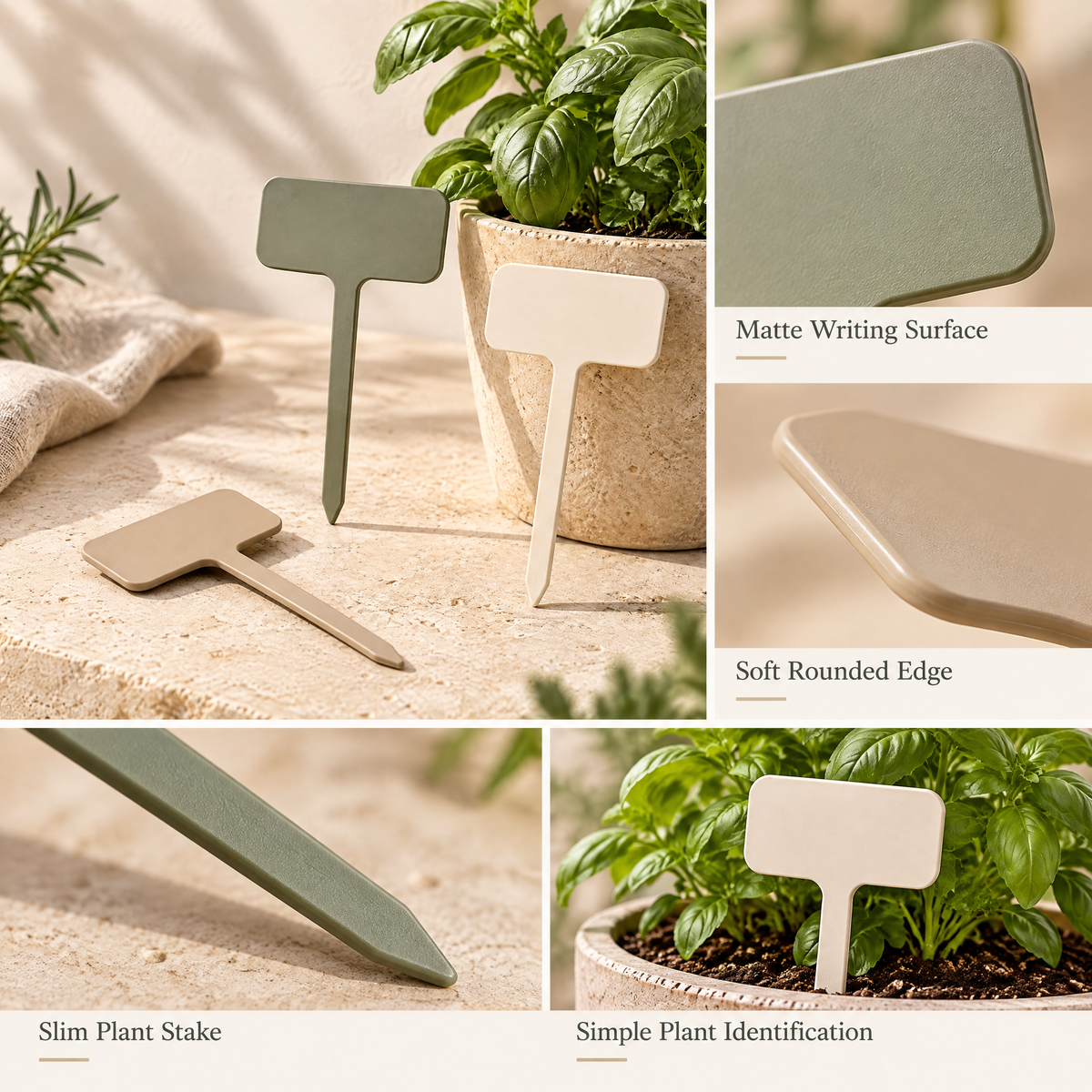 Alvremont™ Minimalist Garden Plant Labels
